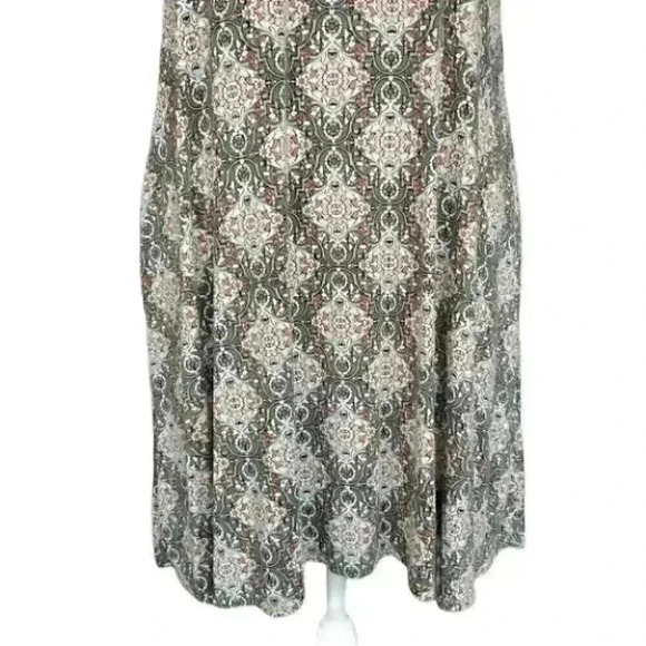 Mine Britton Floral Short Sleeve Shift Dress S - Picture 4 of 8